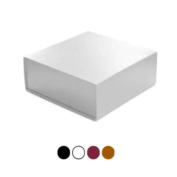 Boite cadeau Similicuir aimantée 15.2 x 15.2 x 7cm