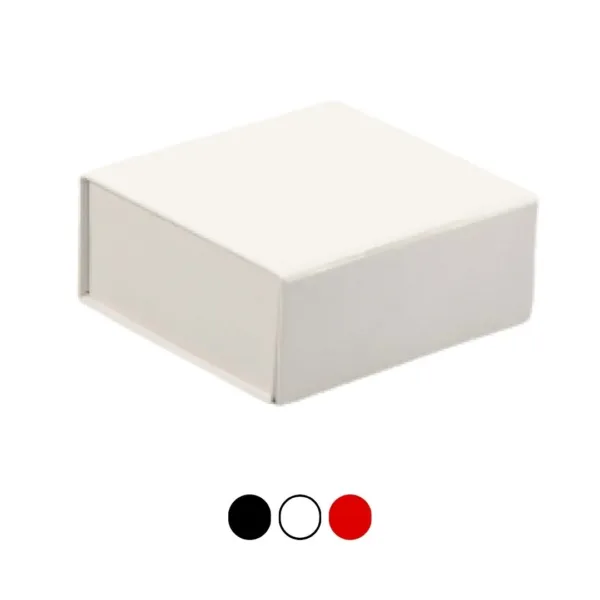 #EBEDEC (21) Boite cadeau brillante aimantée 9.8 x 9.8 x 4.1cm