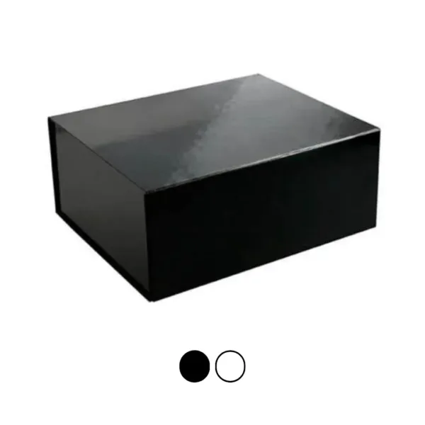 #EBEDEC (26) Boite cadeau brillante aimantée 33 x 27.3 x 14cm