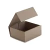 EZA1681_KRAF_open Boîte cadeau aimantée en Kraft 15.2 x 15.2 x 7cm