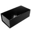 EZA1240_glossy-black Boite cadeau brillante aimantée 33 x 16.5 x 11.4cm